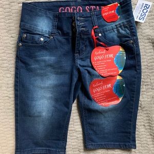 High waisted never worn jean shorts